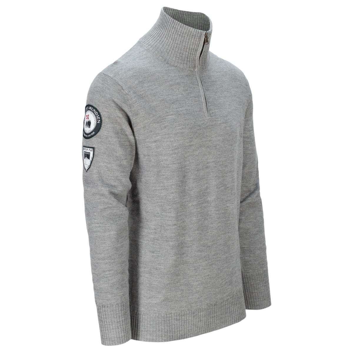 Amundsen Sports - Men's Peak Half Zip - Light Grey