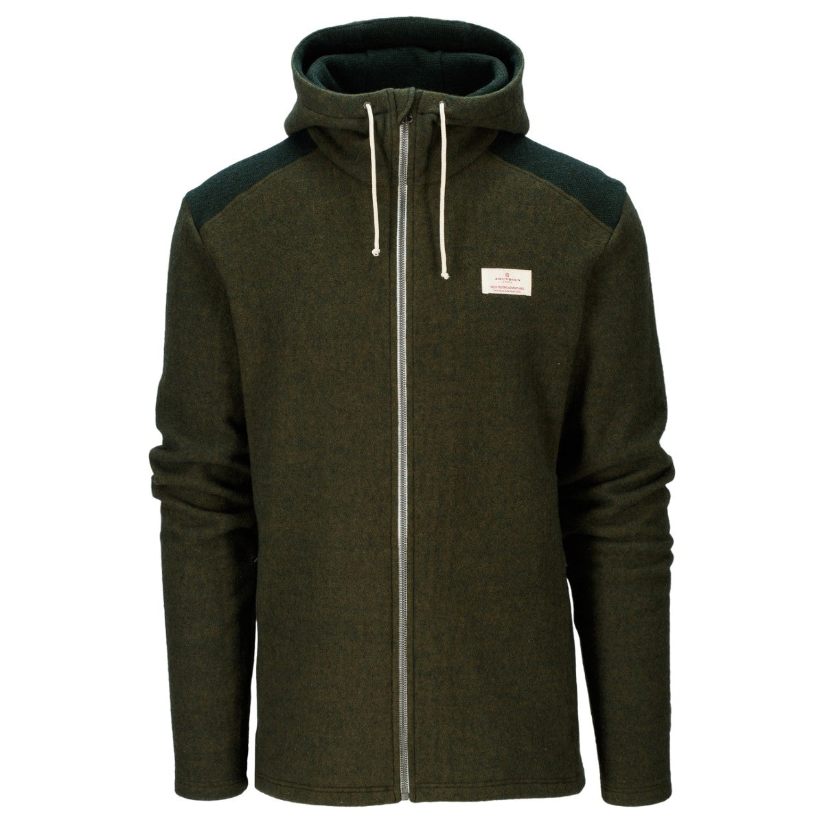 Amundsen Sports - Men's Skauen Full Zip Hoodie - Spruce Green