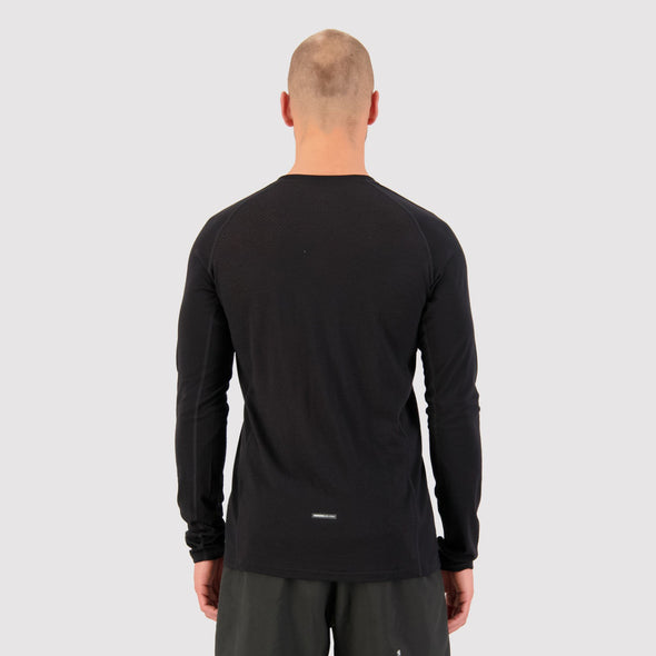Mons Royale - Men's Temple Tech LS - Black