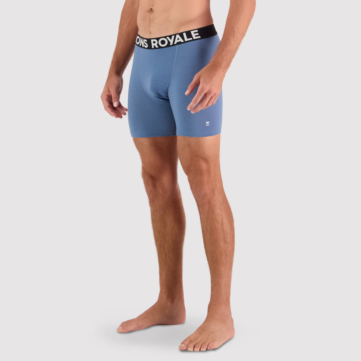 Mons Royale - Men's Hold 'em Boxer - Blue Slate