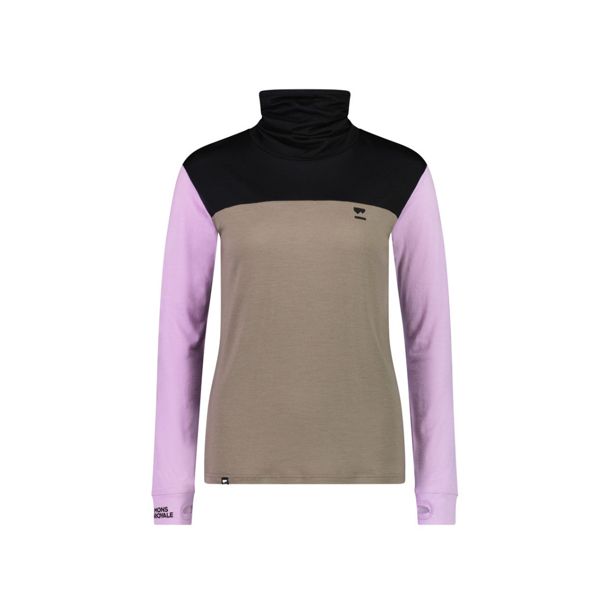 Mons Royale - Women's Yotei BF High Neck - Orchid Dawn