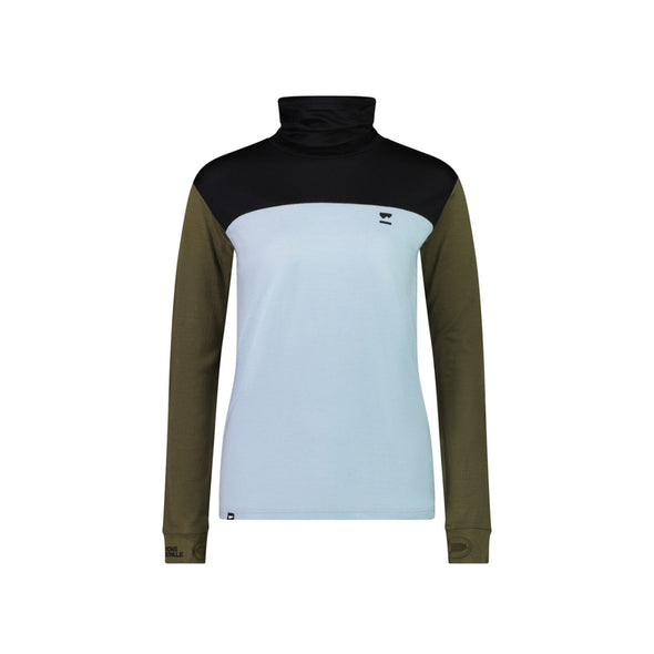 Mons Royale - Women's Yotei BF High Neck - Riverbed