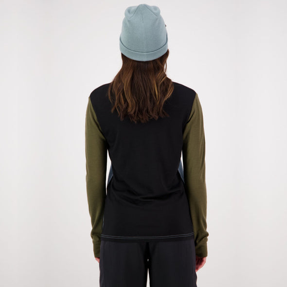Mons Royale - Women's Yotei BF High Neck - Riverbed