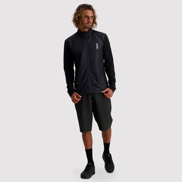 Mons Royale - Men's Redwood Wind Jersey - Black