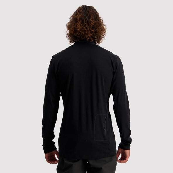 Mons Royale - Men's Redwood Wind Jersey - Black