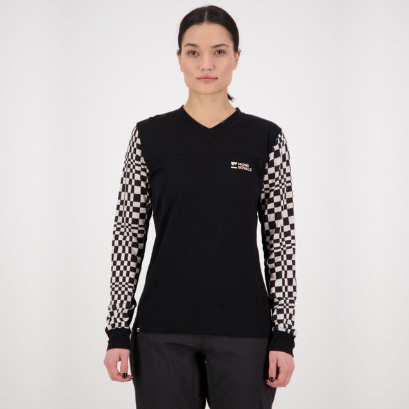 Mons Royale - Women's Redwood Enduro VLS - Checkers / Black