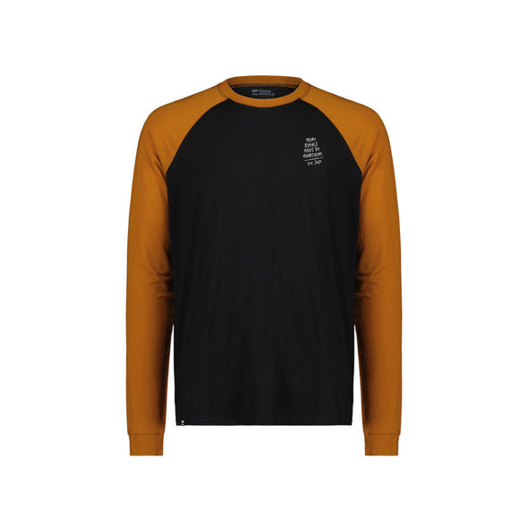 Mons Royale - Men's Icon Raglan - Black / Copper