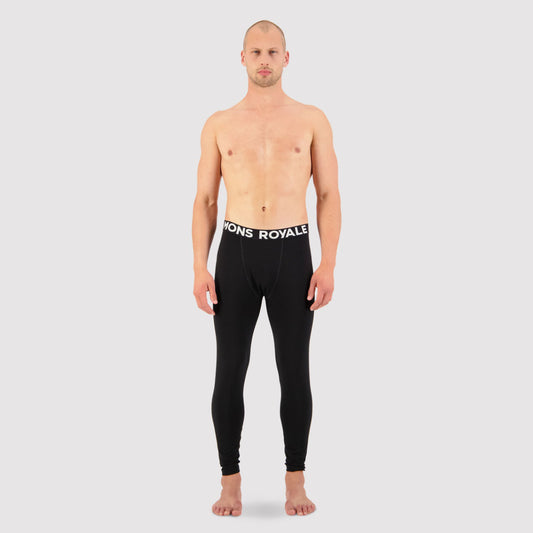 Mons Royale - Men's Cascade Merino Flex 200 Legging - Black