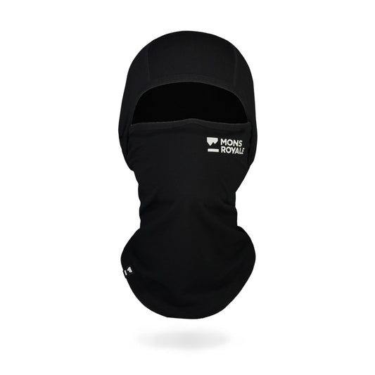 Mons Royale - Unisex Santa Rosa Merino Flex 200 Balaclava - Black