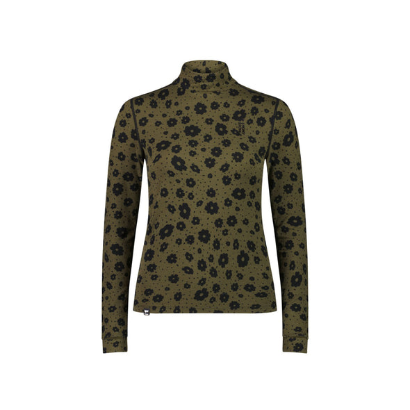 Mons Royale - Women's Cascade Merino Flex 200 Mock Neck LS - Aoraki Lily
