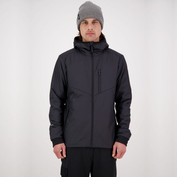 Mons Royale - Men's Arete Wool Insulation Hood - Black
