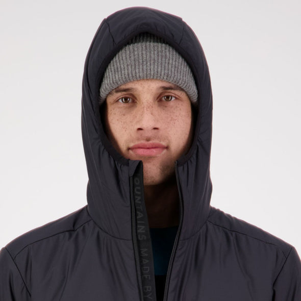 Mons Royale - Men's Arete Wool Insulation Hood - Black