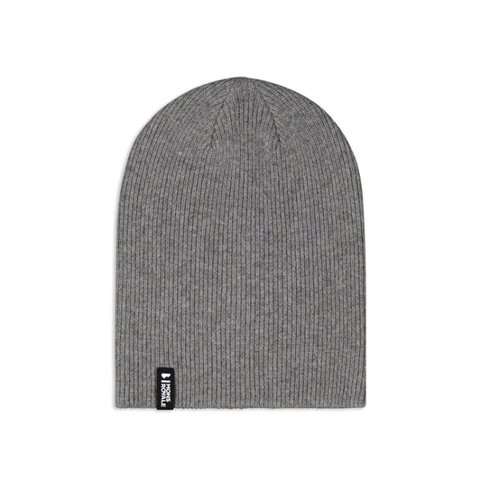 Mons Royale - Unisex Chunky Logger Merino Beanie - Charcoal Marl