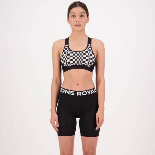 Mons Royale - Women's Low Pro Merino Aircon Bike Short Liner - Black