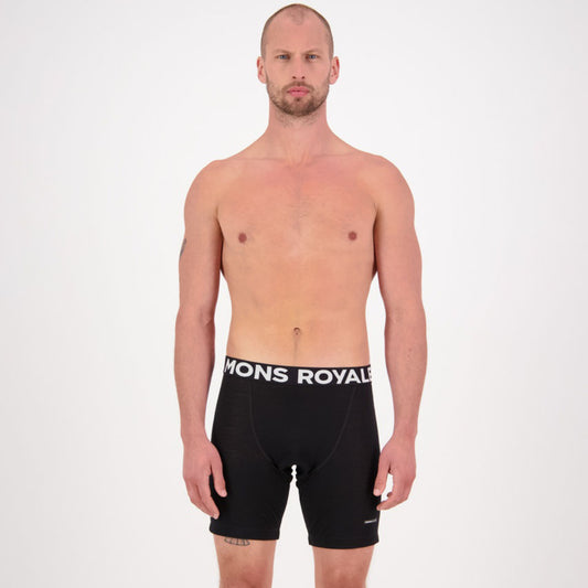 Mons Royale - Men's Low Pro Merino Aircon Bike Short Liner - Black