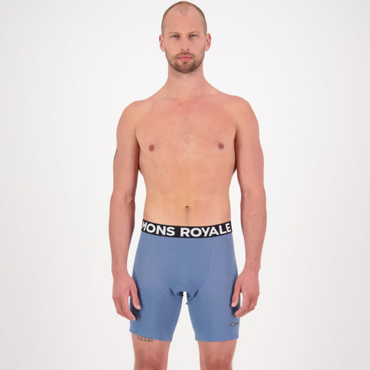 Mons Royale - Men's Low Pro Merino Aircon Bike Short Liner - Blue Slate