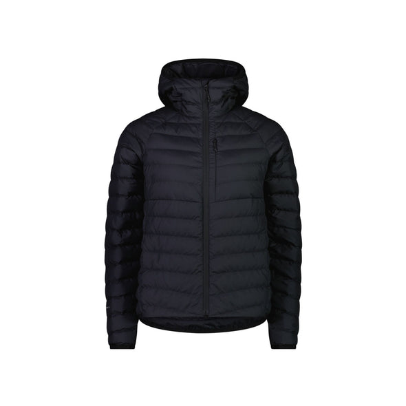 Mons Royale - Women's Atmos Wool Down Light Weight Packable Hood - Black