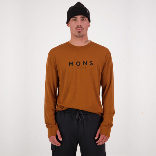 Mons Royale - Men's Yotei Classic LS - Copper