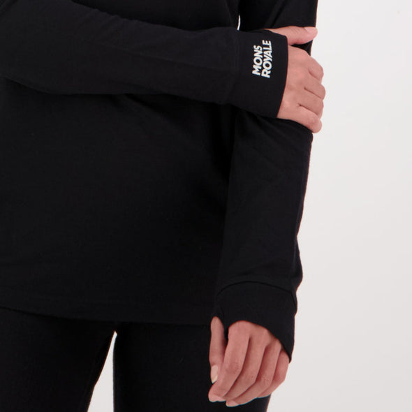 Mons Royale - Women's Yotei Classic LS - Black