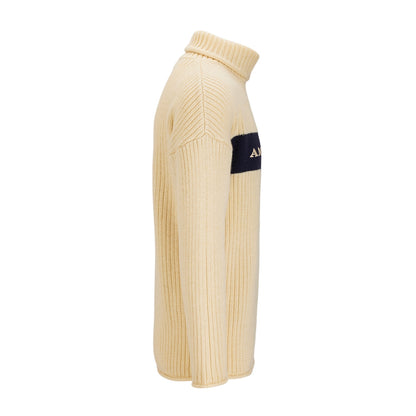 Amundsen Sports - Men's Heroes Ski Turtle Neck - Natural / Navy - Futureproof.life