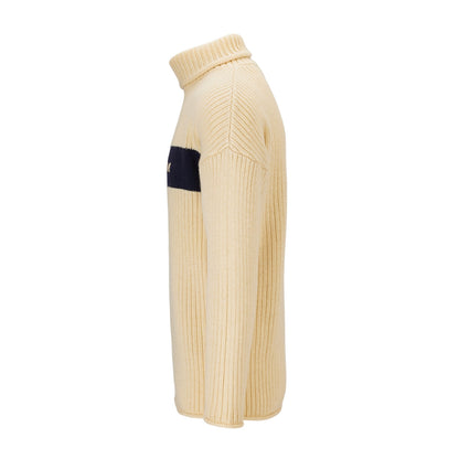Amundsen Sports - Men's Heroes Ski Turtle Neck - Natural / Navy - Futureproof.life