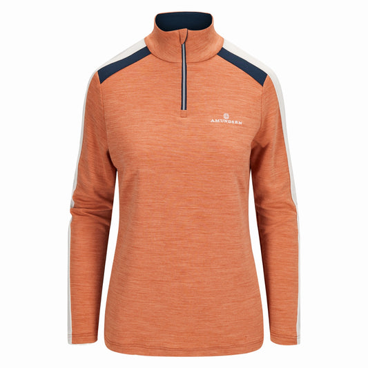 Amundsen Sports (Sample) - Women's 5Mila Half Zip - Tangerine