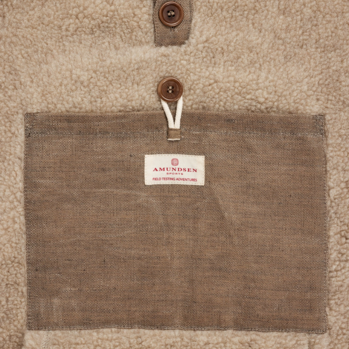 Amundsen Sports - Men's Heroes Wool Fleece - Natural - Futureproof.life
