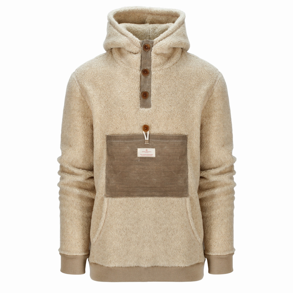 Amundsen Sports - Men's Heroes Wool Fleece - Natural - Futureproof.life