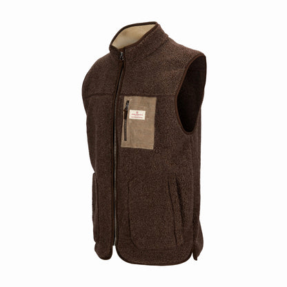 Amundsen Sports - Men's Heroes Wool Fleece Vest - Cowboy - Futureproof.life