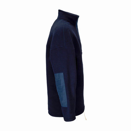 Amundsen Sports - Men's Vagabond Waxed Fleece - Faded Navy/Navy - Futureproof.life