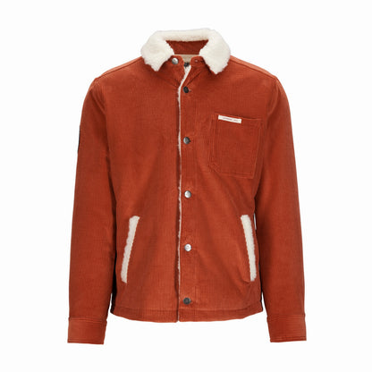 Amundsen Sports - Unisex Harvester Overshirt - Burnt Red - Futureproof.life