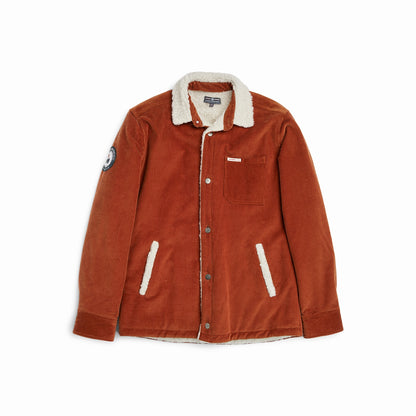 Amundsen Sports - Unisex Harvester Overshirt - Burnt Red - Futureproof.life
