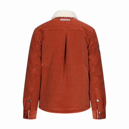Amundsen Sports - Unisex Harvester Overshirt - Burnt Red - Futureproof.life