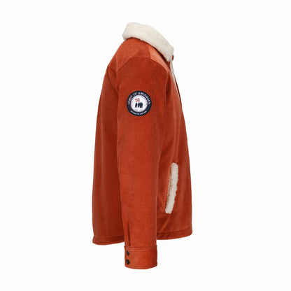 Amundsen Sports - Unisex Harvester Overshirt - Burnt Red - Futureproof.life