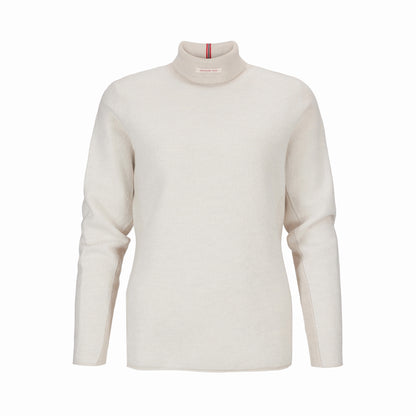 Amundsen Sports - Women's Boiled Turtle Neck - Oatmeal - Futureproof.life