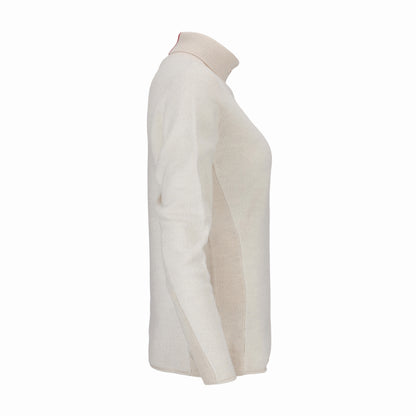 Amundsen Sports - Women's Boiled Turtle Neck - Oatmeal - Futureproof.life