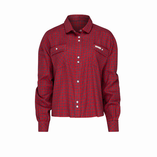 Amundsen Sports - Women's Wild Country Shirt - Chequered Red