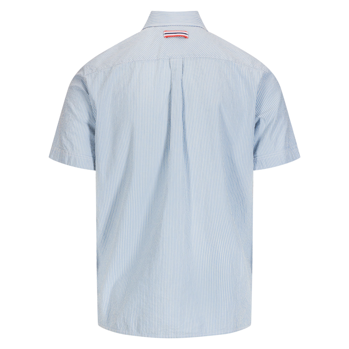Amundsen Sports - Men's Beach Shirt - Pinstripe Blue