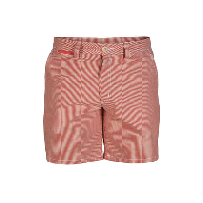 Amundsen Sports - Men's Beach Shorts - Pinstripe Weathered Red - Futureproof.life