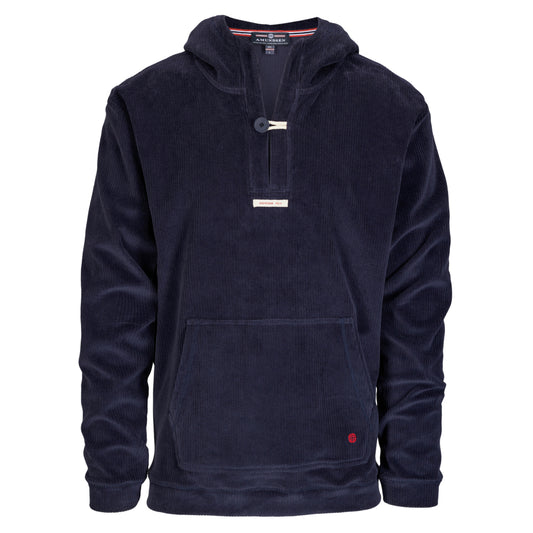 Amundsen Sports - Men's Comfy Cord Hood - Faded Navy