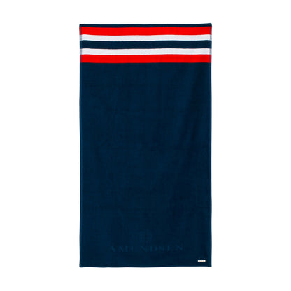 Amundsen Sports - Aqua Beach Towel - Faded Navy - Futureproof.life