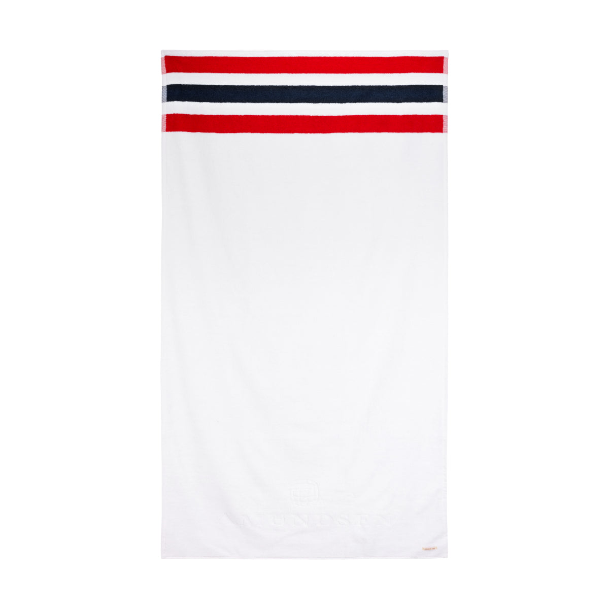 Amundsen Sports - Aqua Beach Towel - White