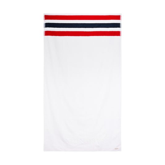 Amundsen Sports - Aqua Beach Towel - White