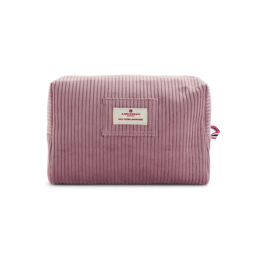 Amundsen Sports - Wash Bag Corduroy - Peony Pink