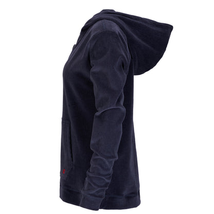 Amundsen Sports - Women's Comfy Cord Hood - Faded Navy - Futureproof.life