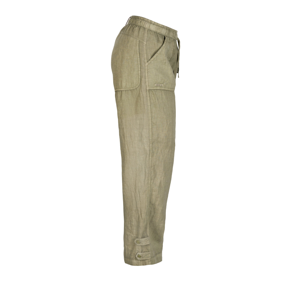 Amundsen Sports - Women's Safari Linen Garment Dyed Pants - Olive Ash
