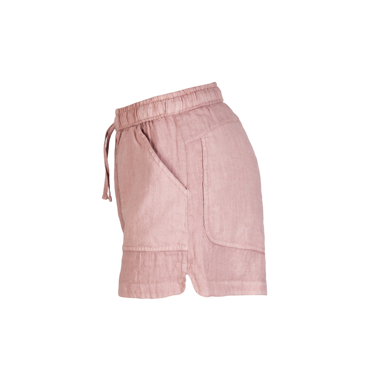 Amundsen Sports - Women's Safari Linen Garment Dyed Shorts - Faded Peony Pink