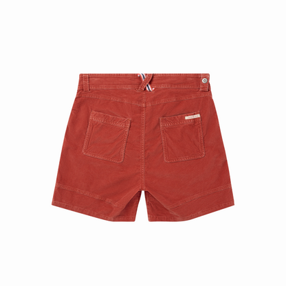 Amundsen Sports - Men's 6Incher Wild Velvet Shorts - Terra Red - Futureproof.life