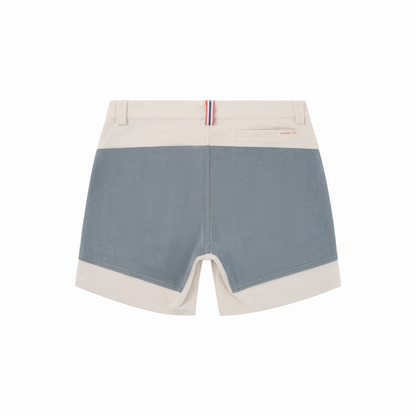 Amundsen Sports - Men's 7Incher Concord Shorts - Natural/Stormy Blue - Futureproof.life