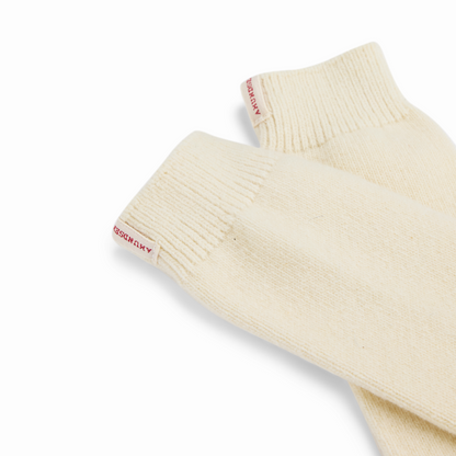 Amundsen Sports (Sample) - Unisex Skauen Tonal Socks - Offwhite - Futureproof.life